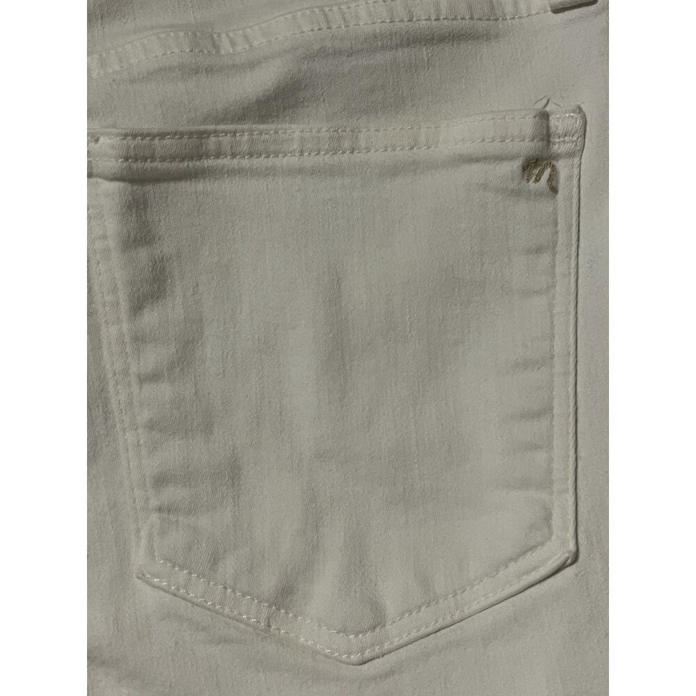 Madewell Women's White High Rise Cropped Button fly Jeans Size 27" - Picture 5 of 14